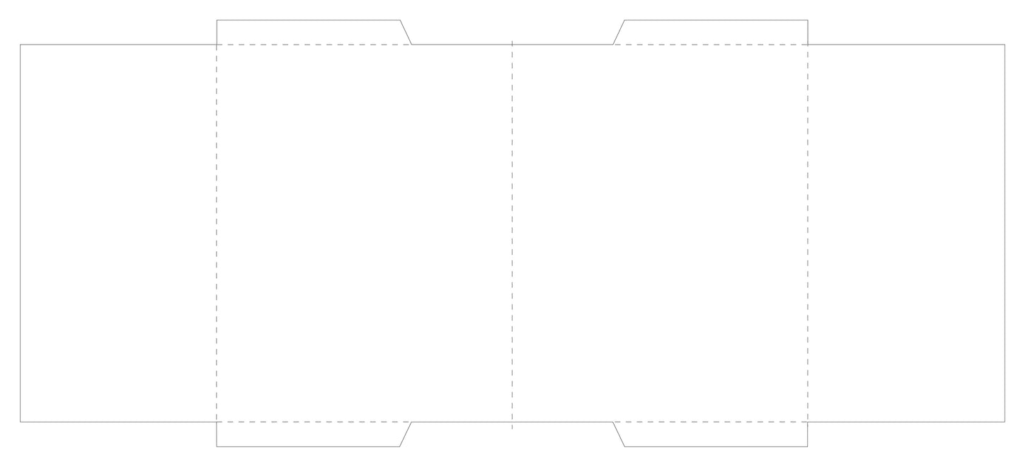 2 Vertical Pockets Presentation Folder (Offset Printed) - MOQ of 100 units